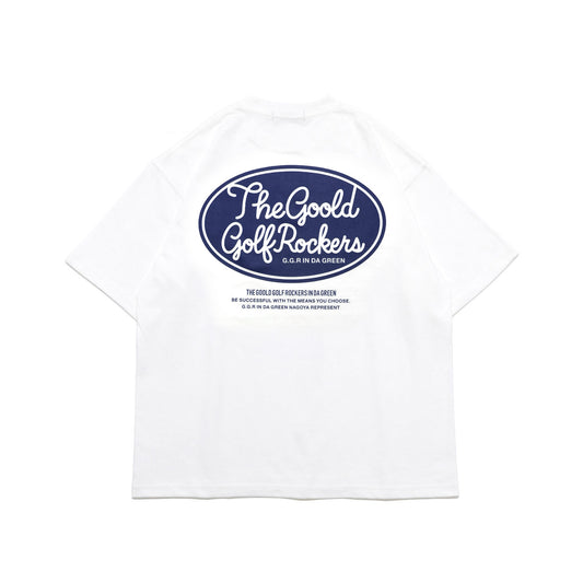 BALLIN' LOGO COTTON TEE W.NAVY