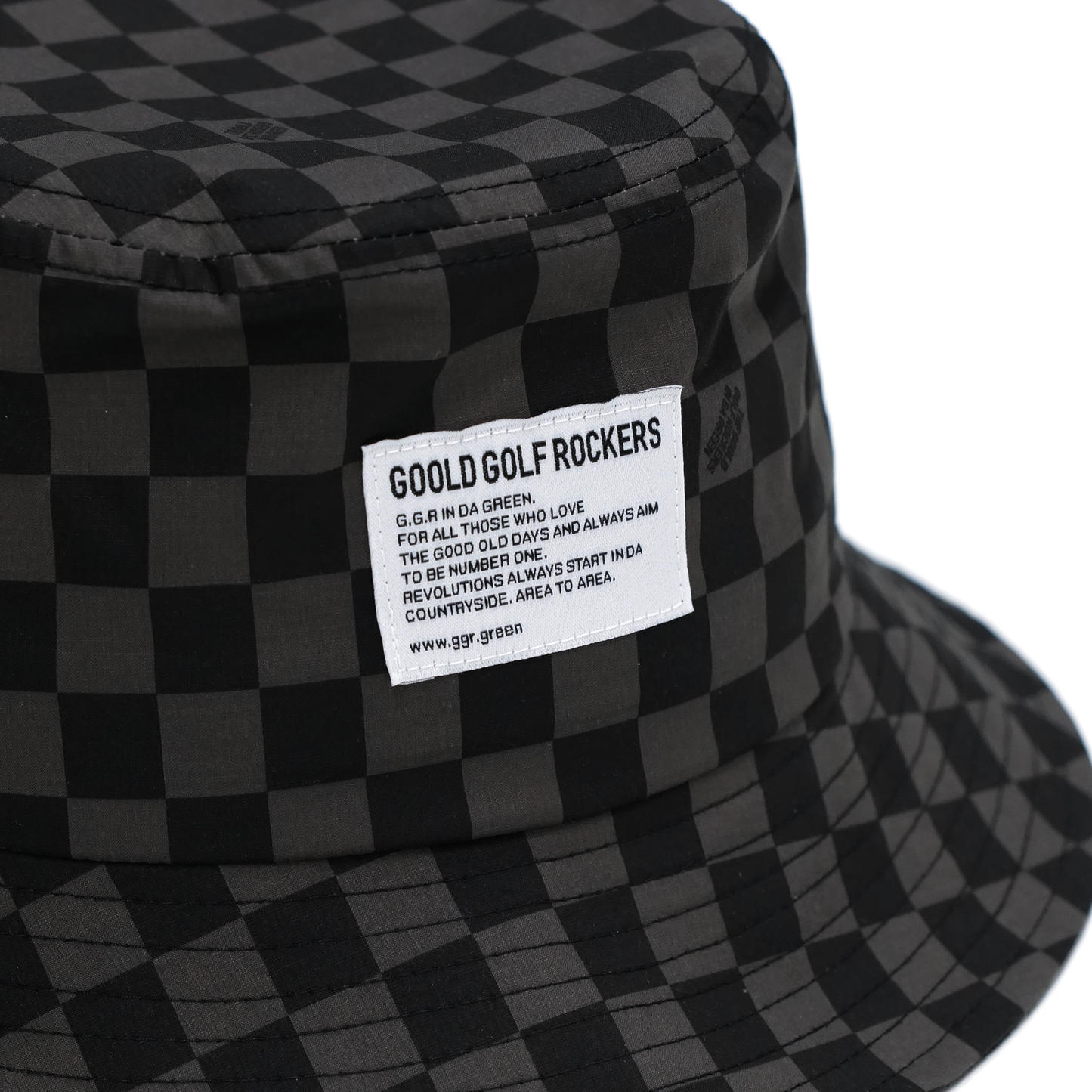 ALL CONDITIONS HASSUI BUCKETHAT CHECKERBOARD