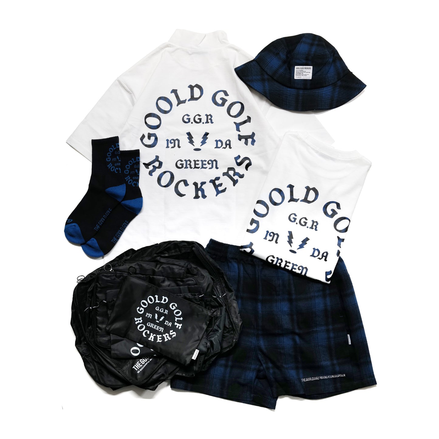 OG LOGO CHECK SUPER COMPLETE SET ”NAVY”