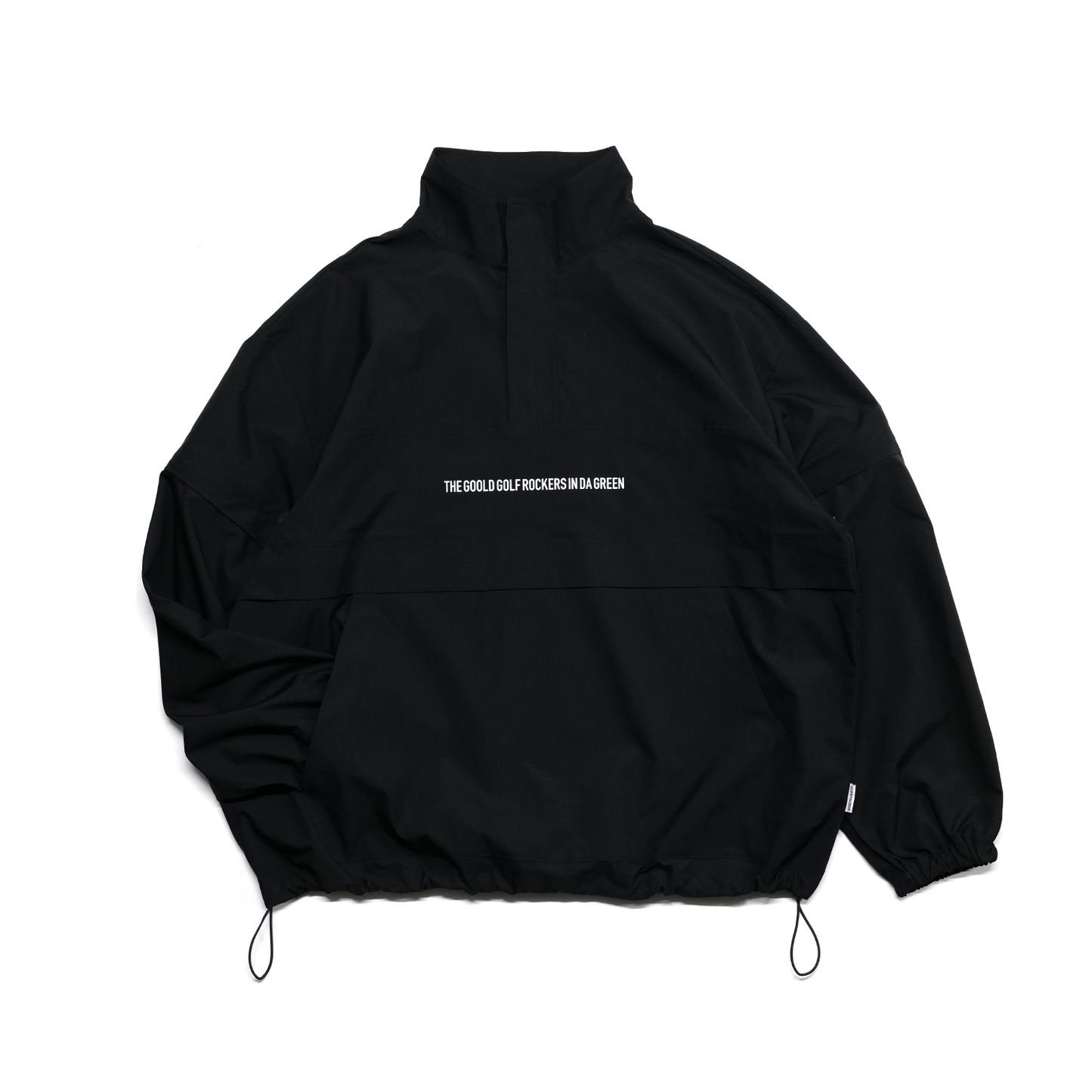 ALL CONDITIONS HASSUI 2WAY HALF ZIP JACKET BLACK
