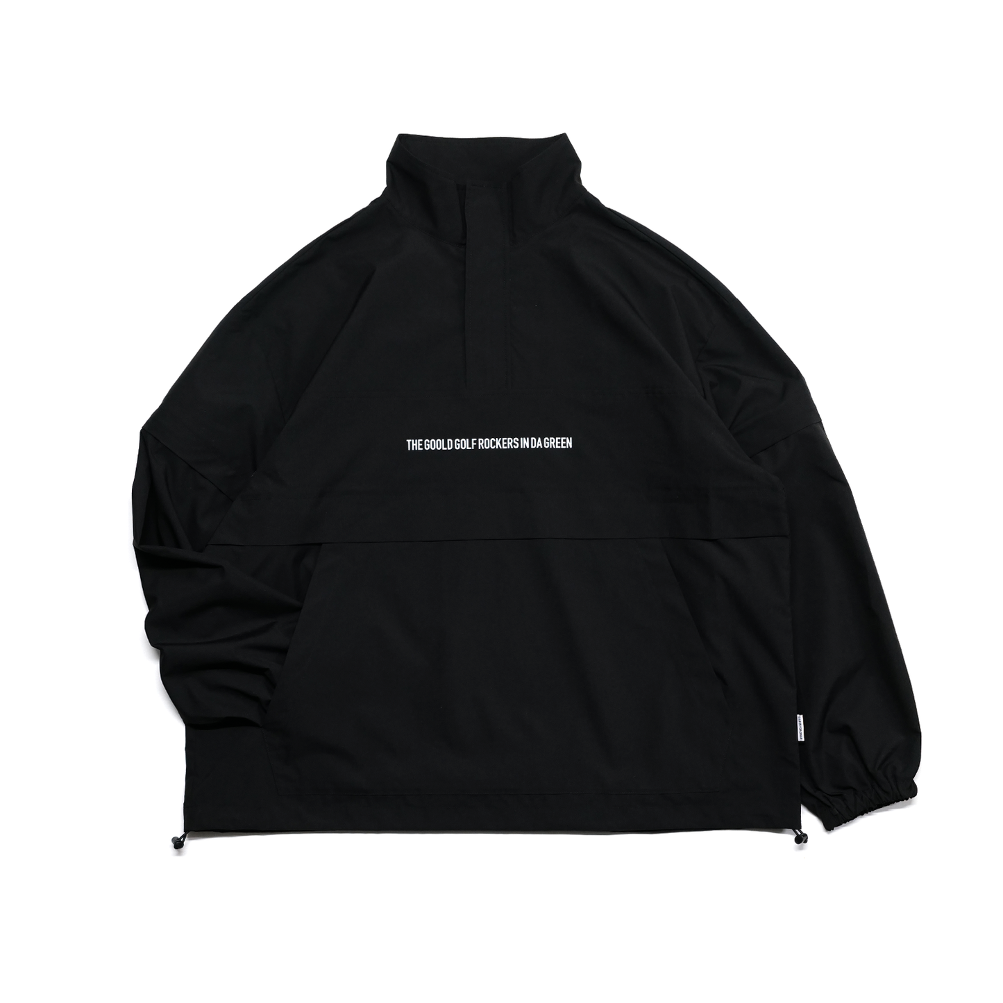 ALL CONDITIONS HASSUI 2WAY HALF ZIP JACKET BLACK