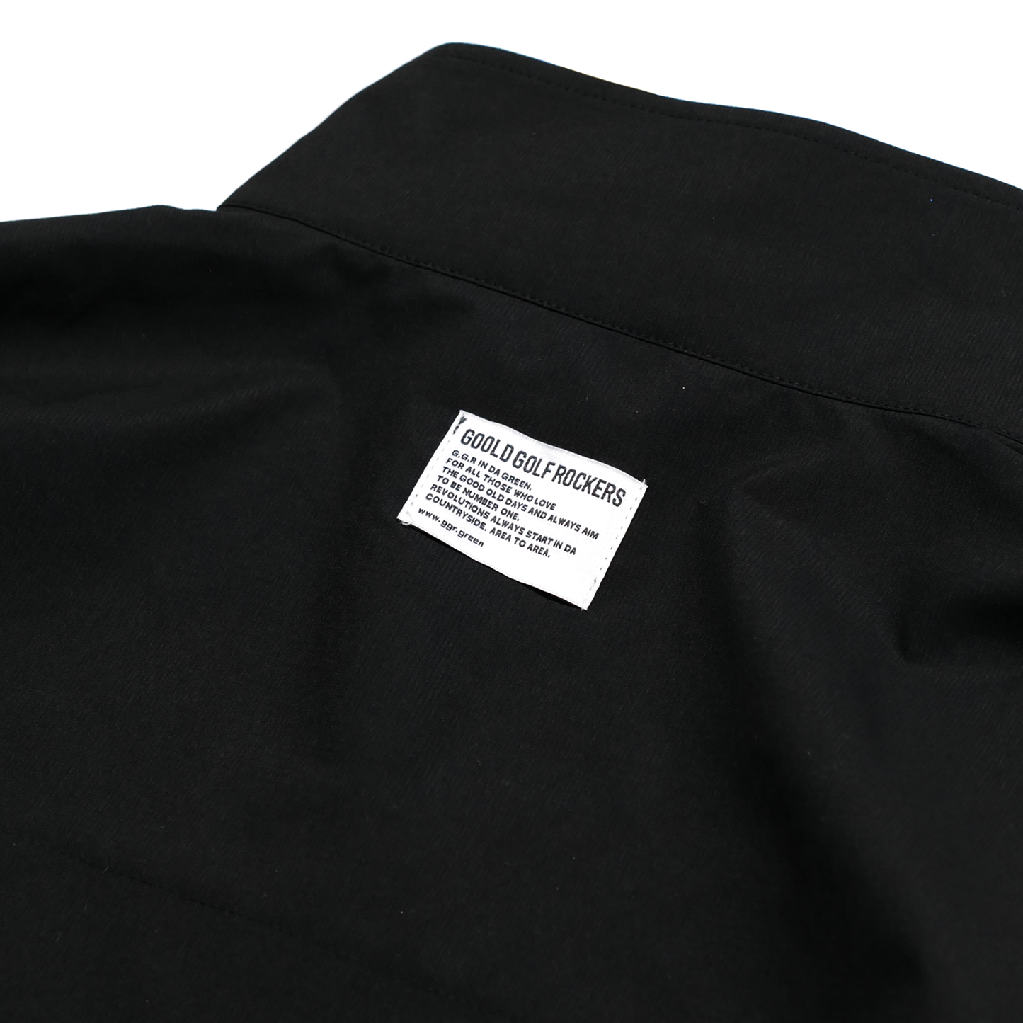 ALL CONDITIONS HASSUI 2WAY HALF ZIP JACKET BLACK