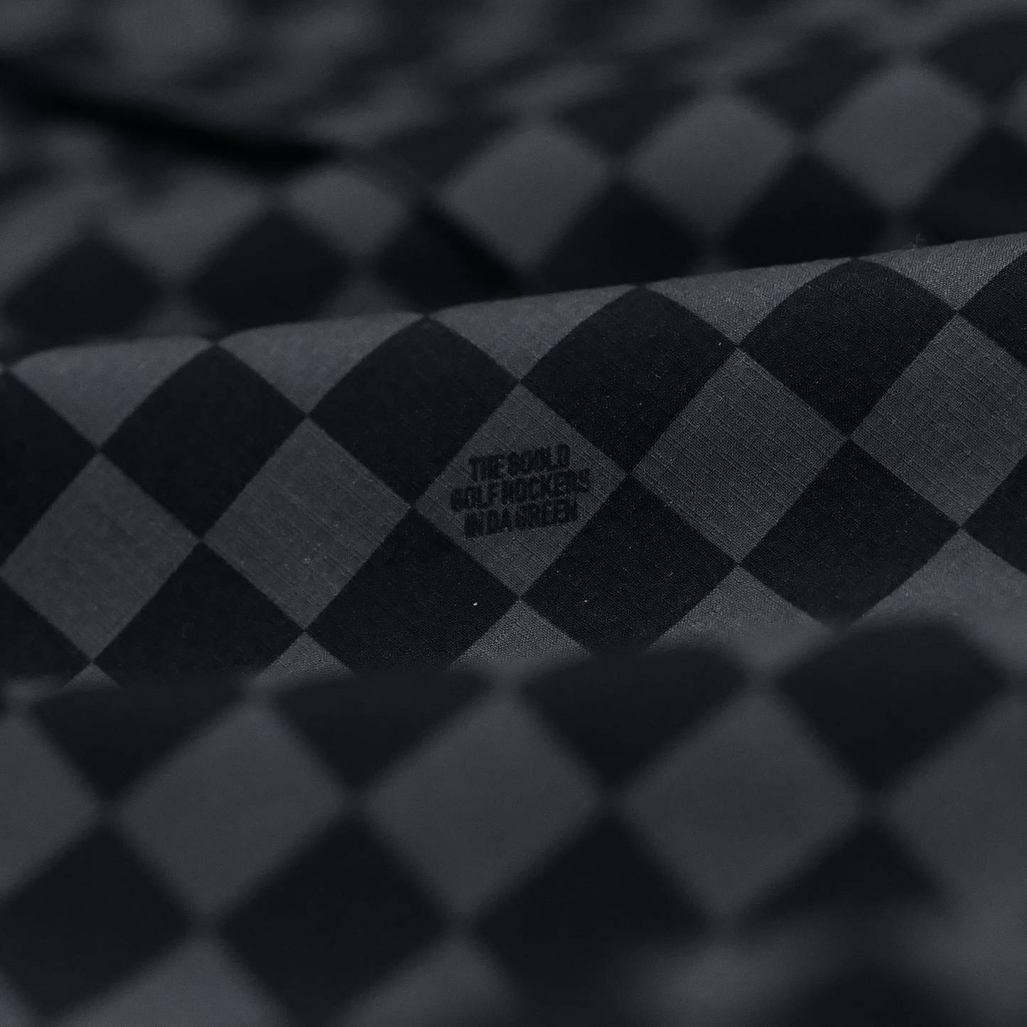 ALL CONDITIONS HASSUI HALF 2WAY ZIP JACKET CHECKERBOARD