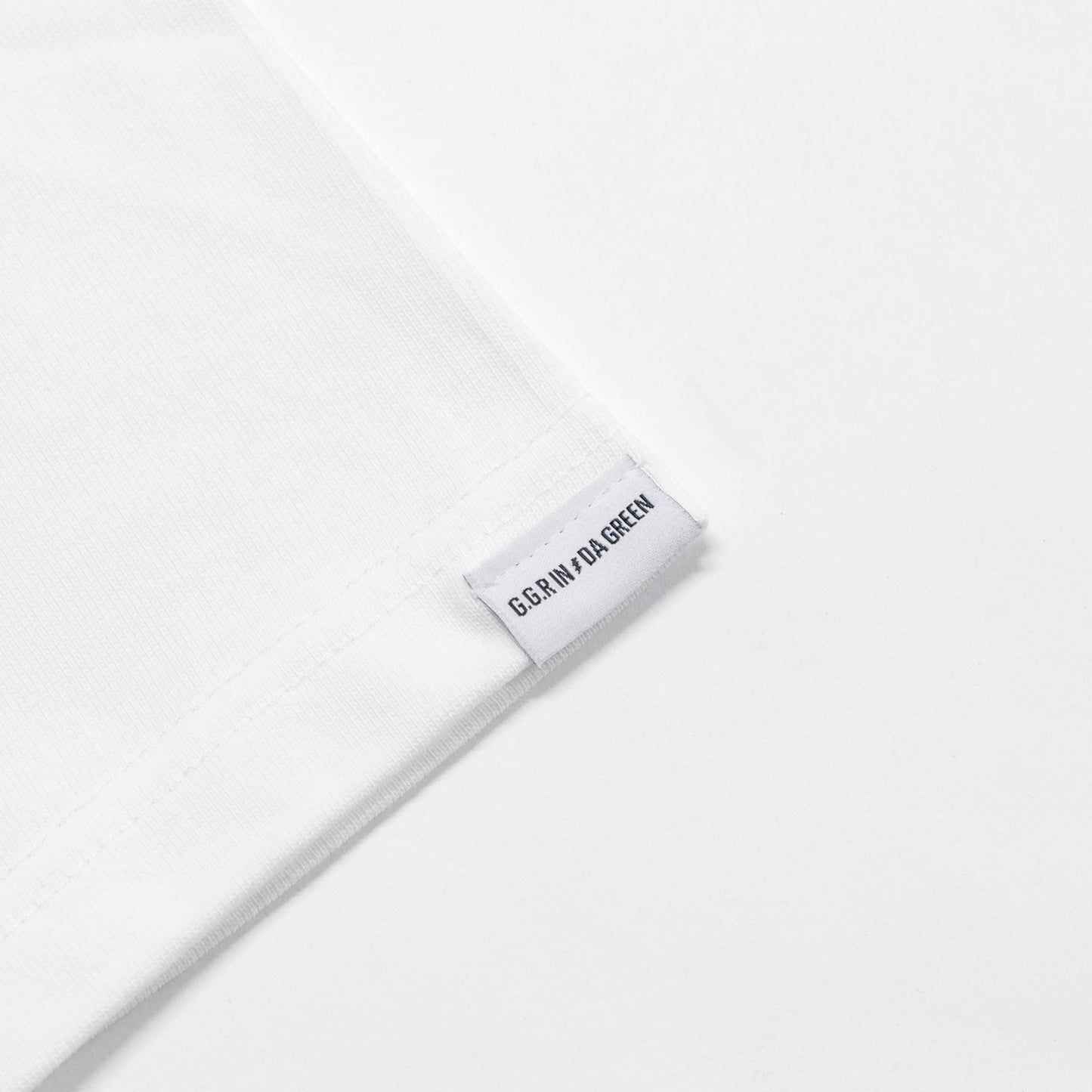 OG LOGO CHECK TEE GRAY