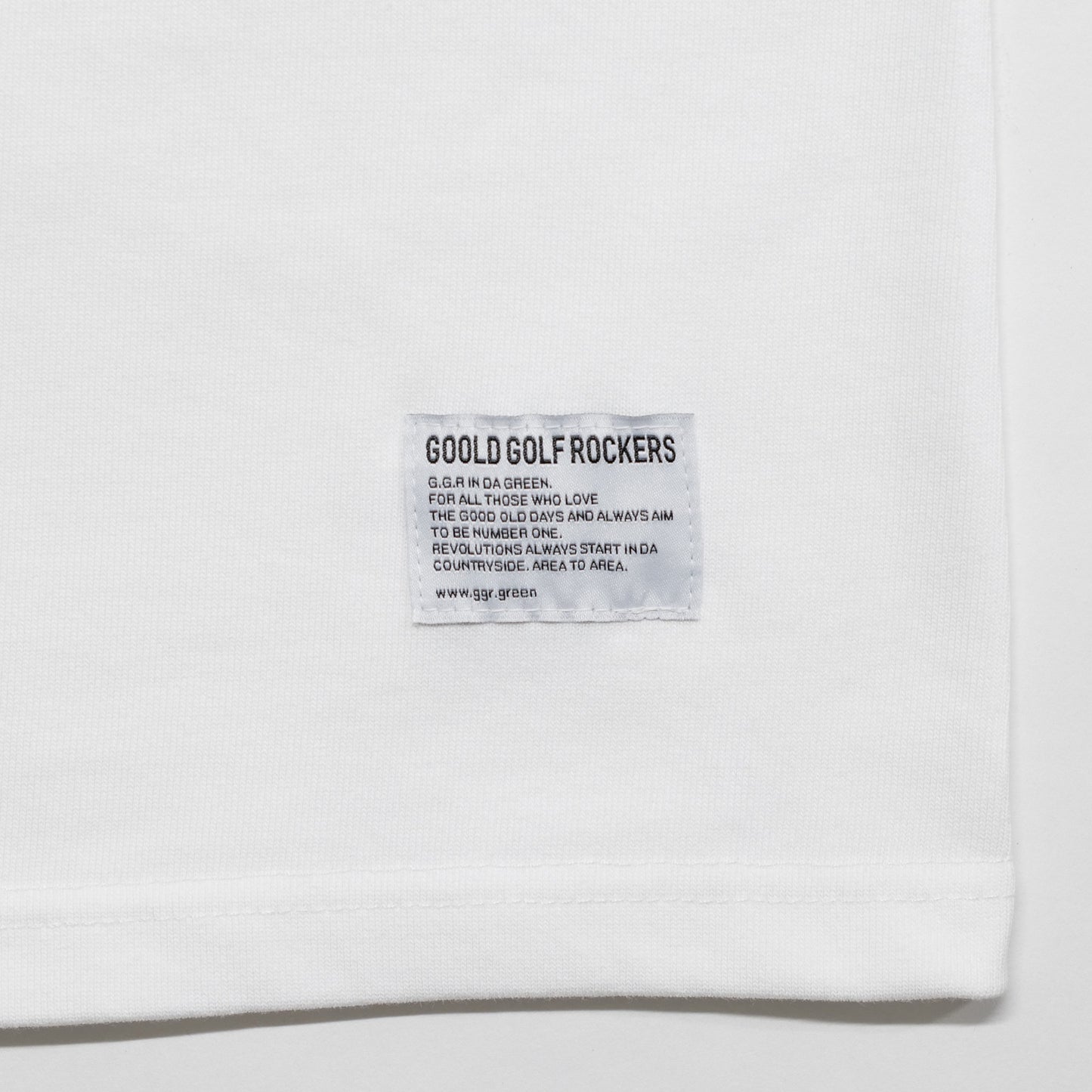 OG LOGO CHECK TEE GRAY