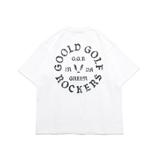 OG LOGO CHECK TEE GRAY