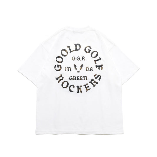 OG LOGO CHECK TEE BROWN