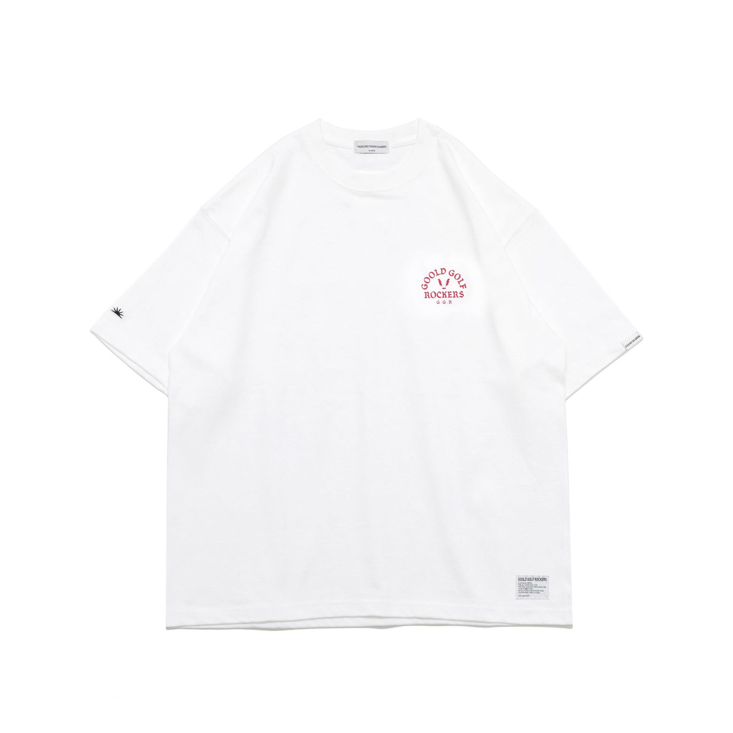 OG LOGO CHECK TEE RED