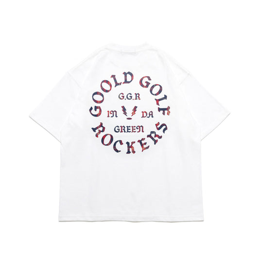 OG LOGO CHECK TEE RED