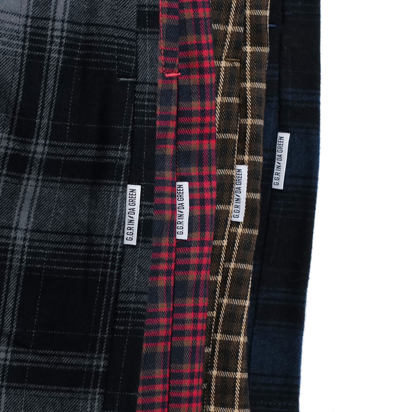 PREMIUM FLEX CHECK  EAZY SHORTS RED
