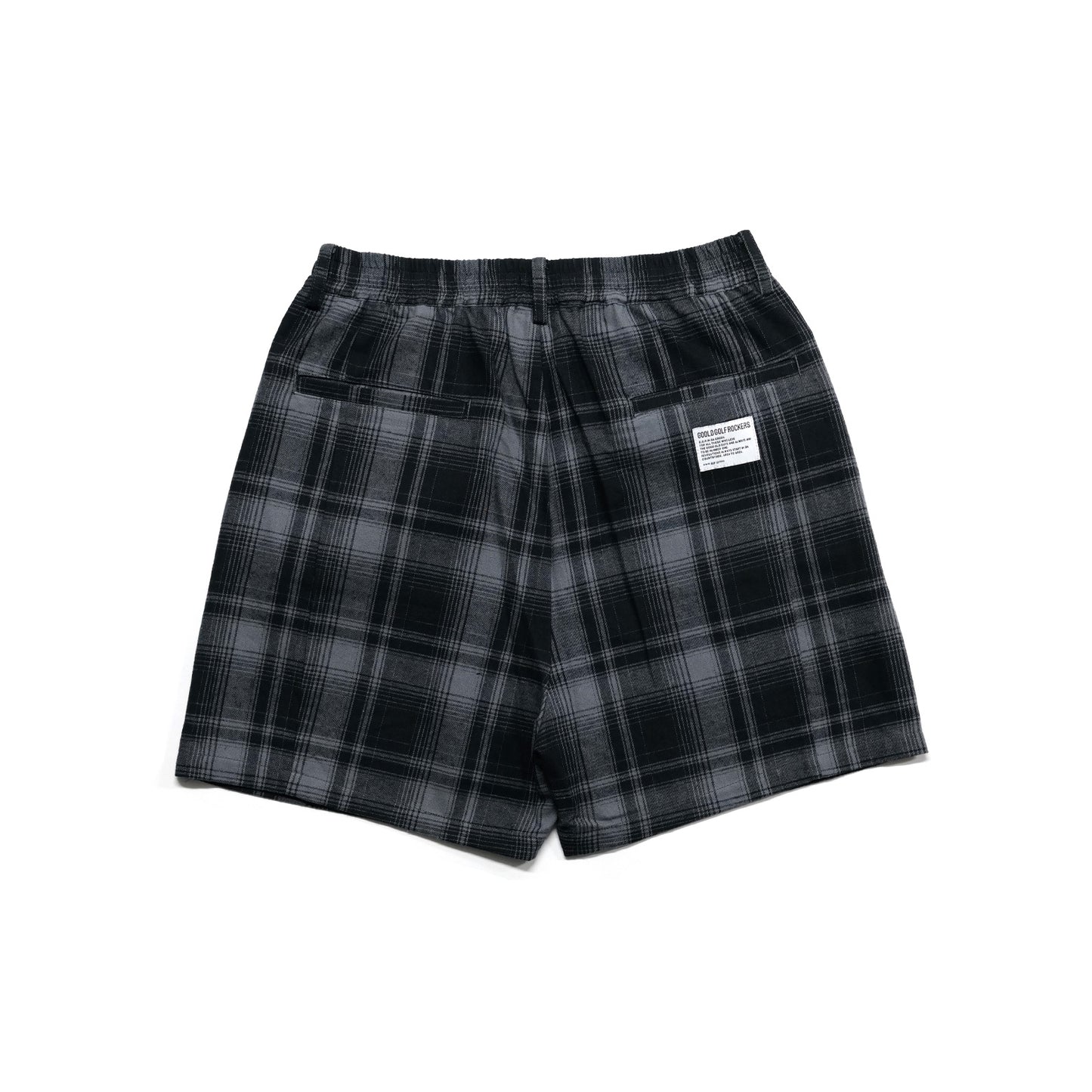 PREMIUM FLANNEL CHECK  EAZY SHORTS GRAY