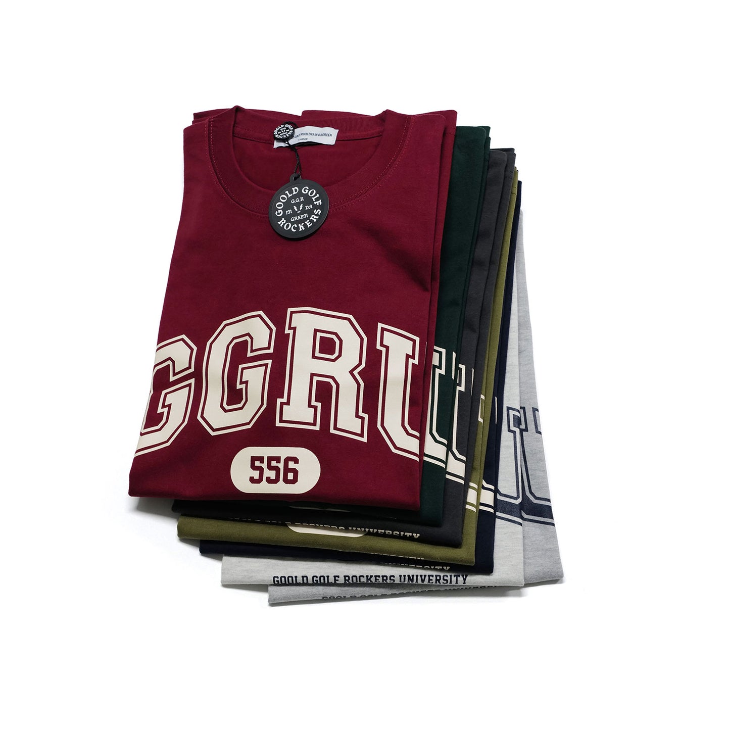 【LIMITED to 10】GGRU PREMIUM TEE "charcoal"