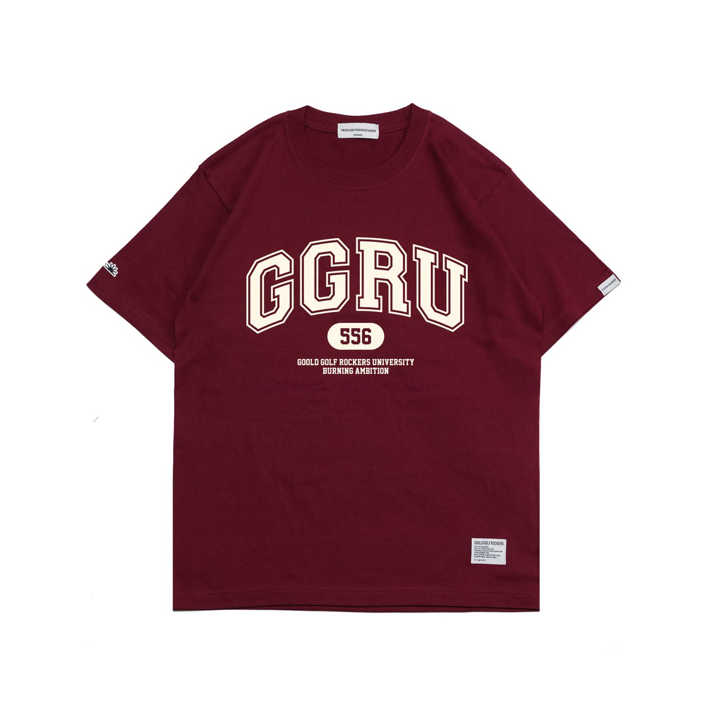 【LIMITED to 10】GGRU PREMIUM TEE "burgundy"