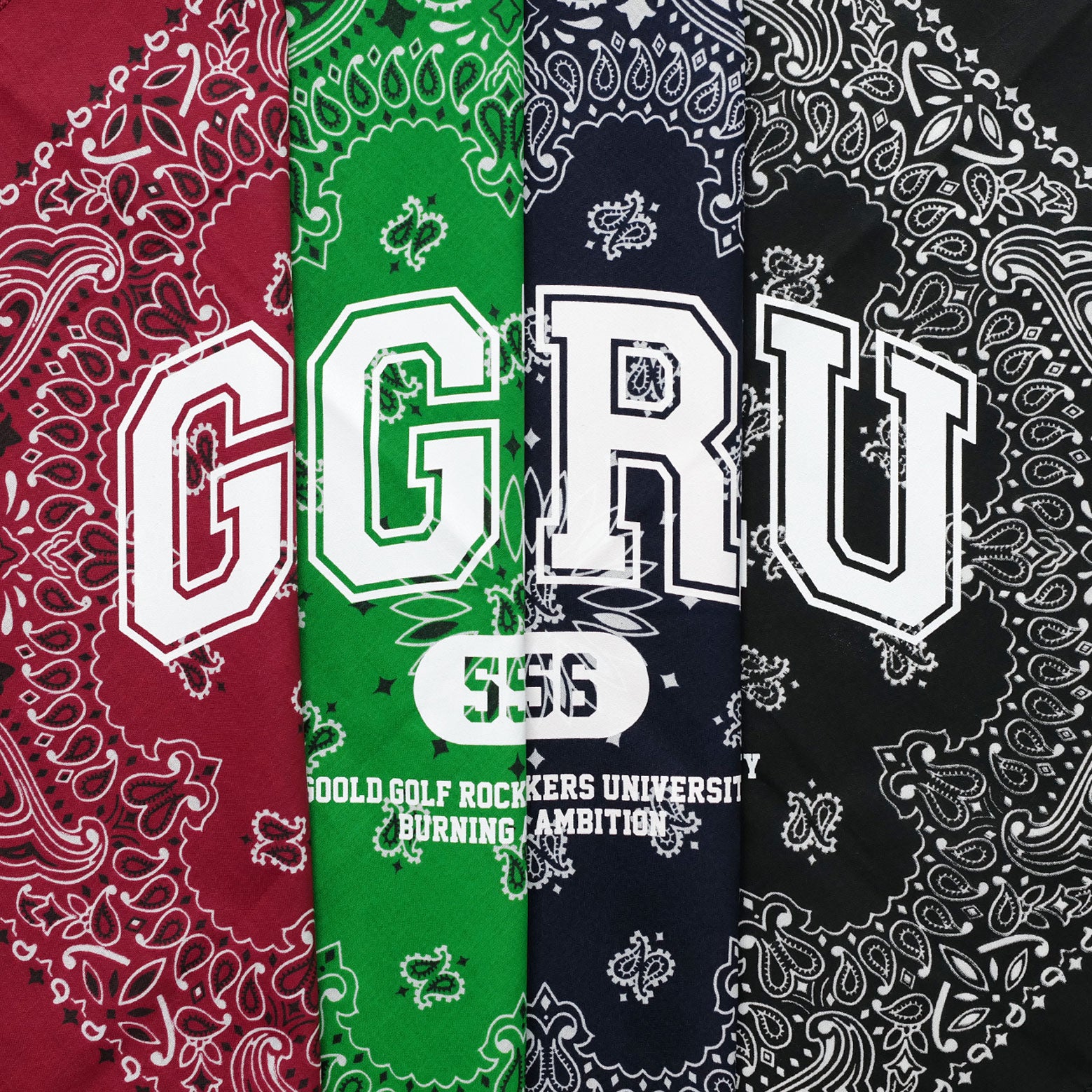 GGRU PAISLEY BANDANA – GOOLD GOLF ROCKERS