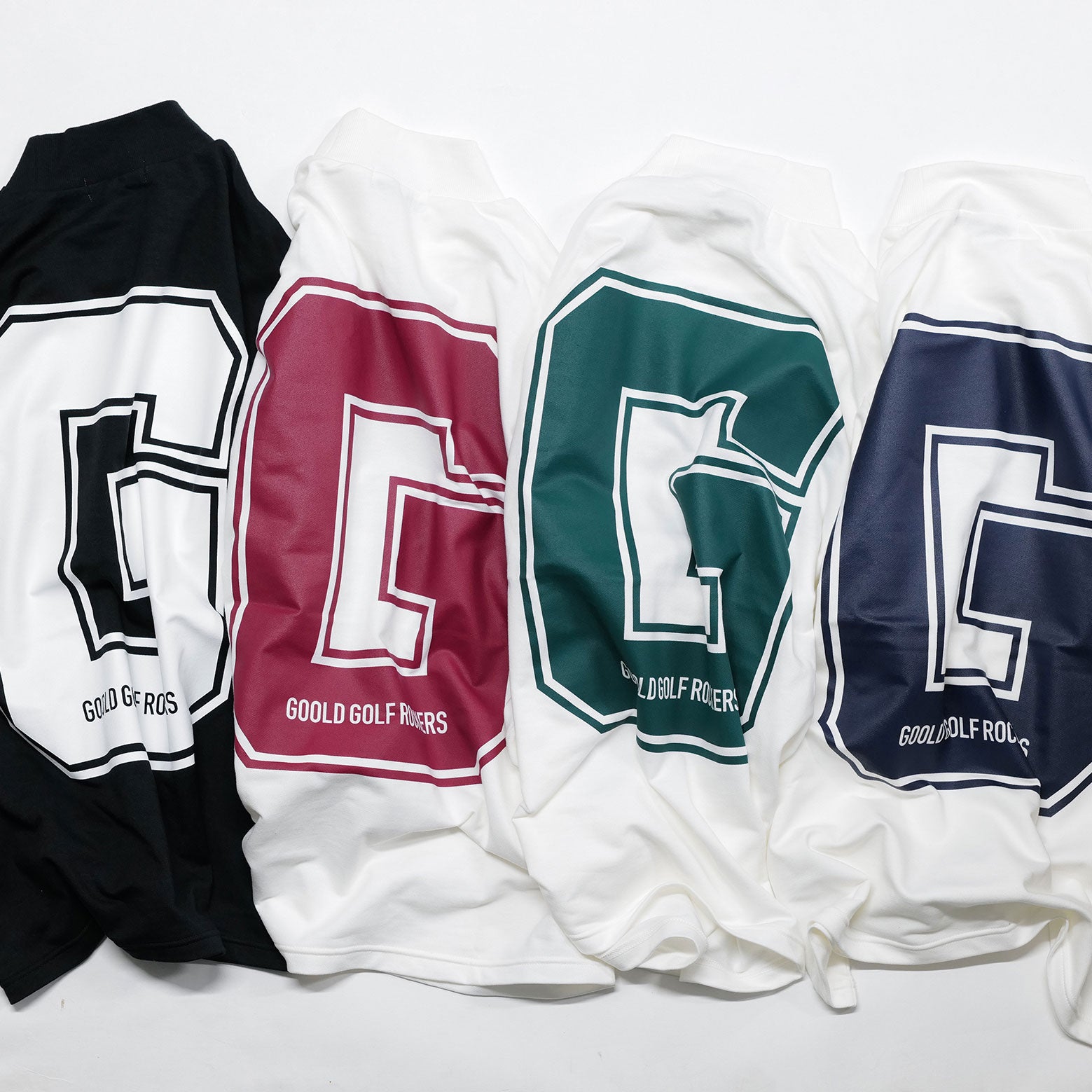 GGRU CORDURA® MOCK NECK TEE NAVY – GOOLD GOLF ROCKERS