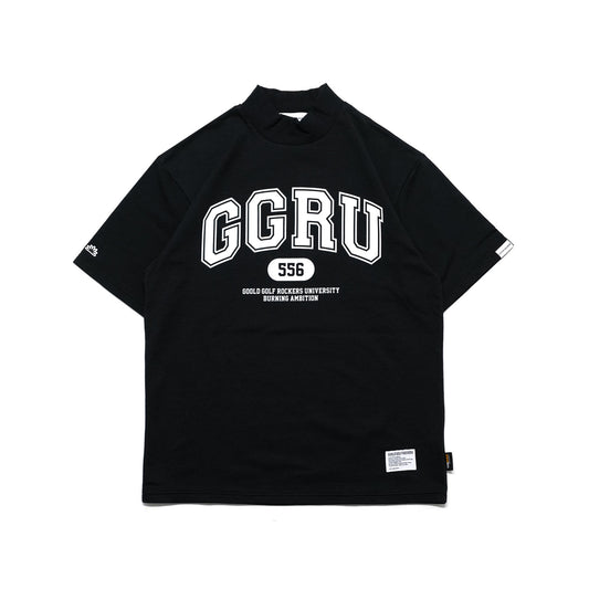 GGRU CORDURA® MOCK NECK TEE BLACK