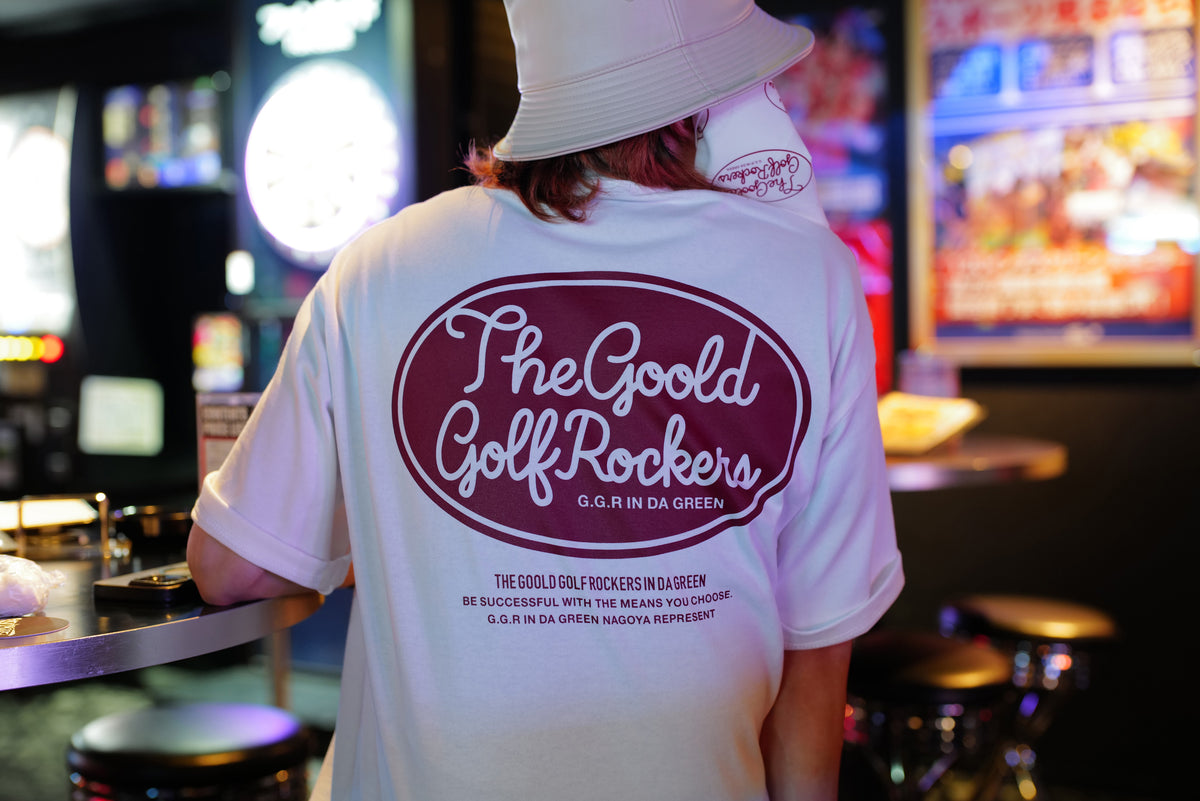 BALLIN' LOGO COTTON TEE W.NAVY