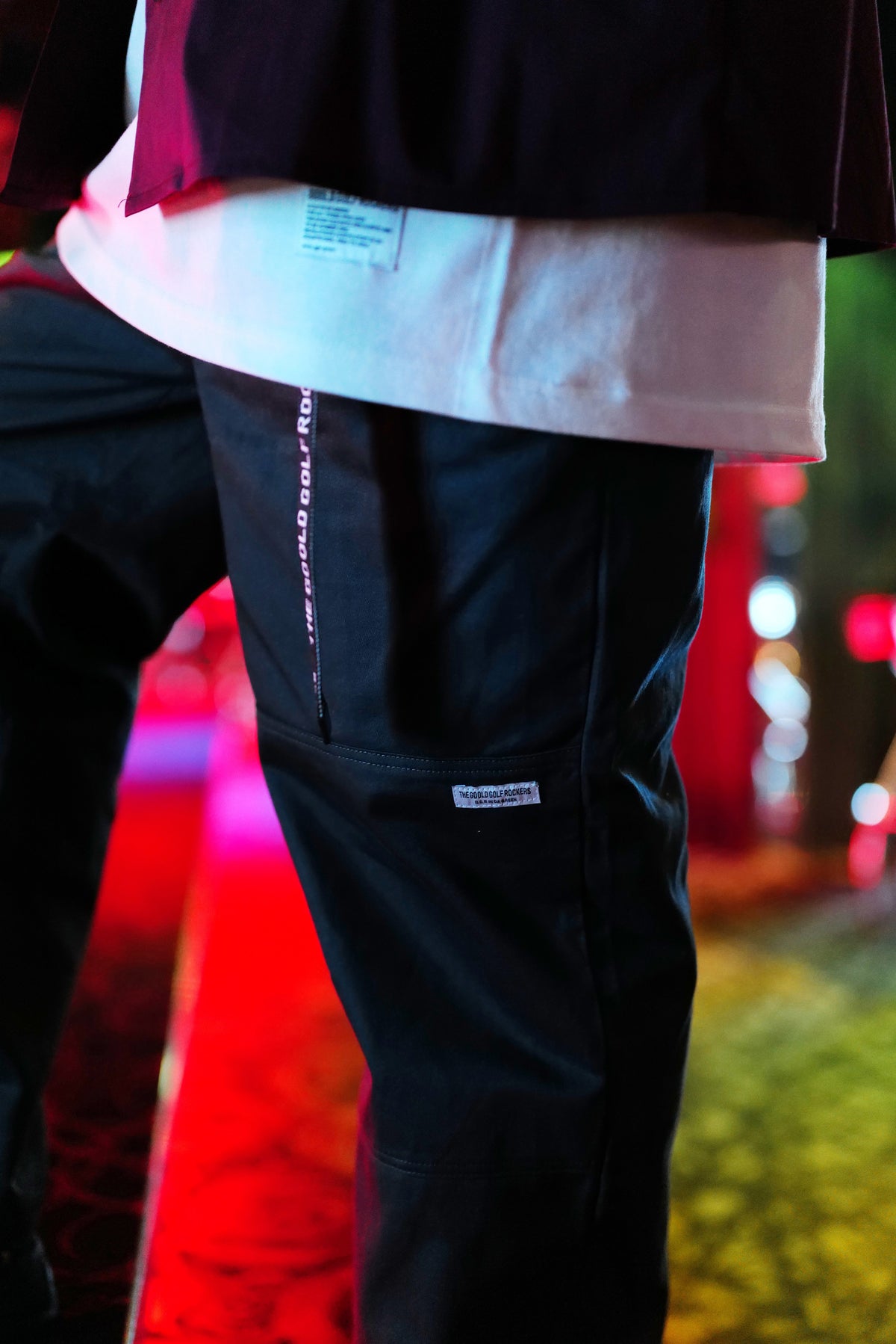 JACQUARD OG LOGO GI BELT