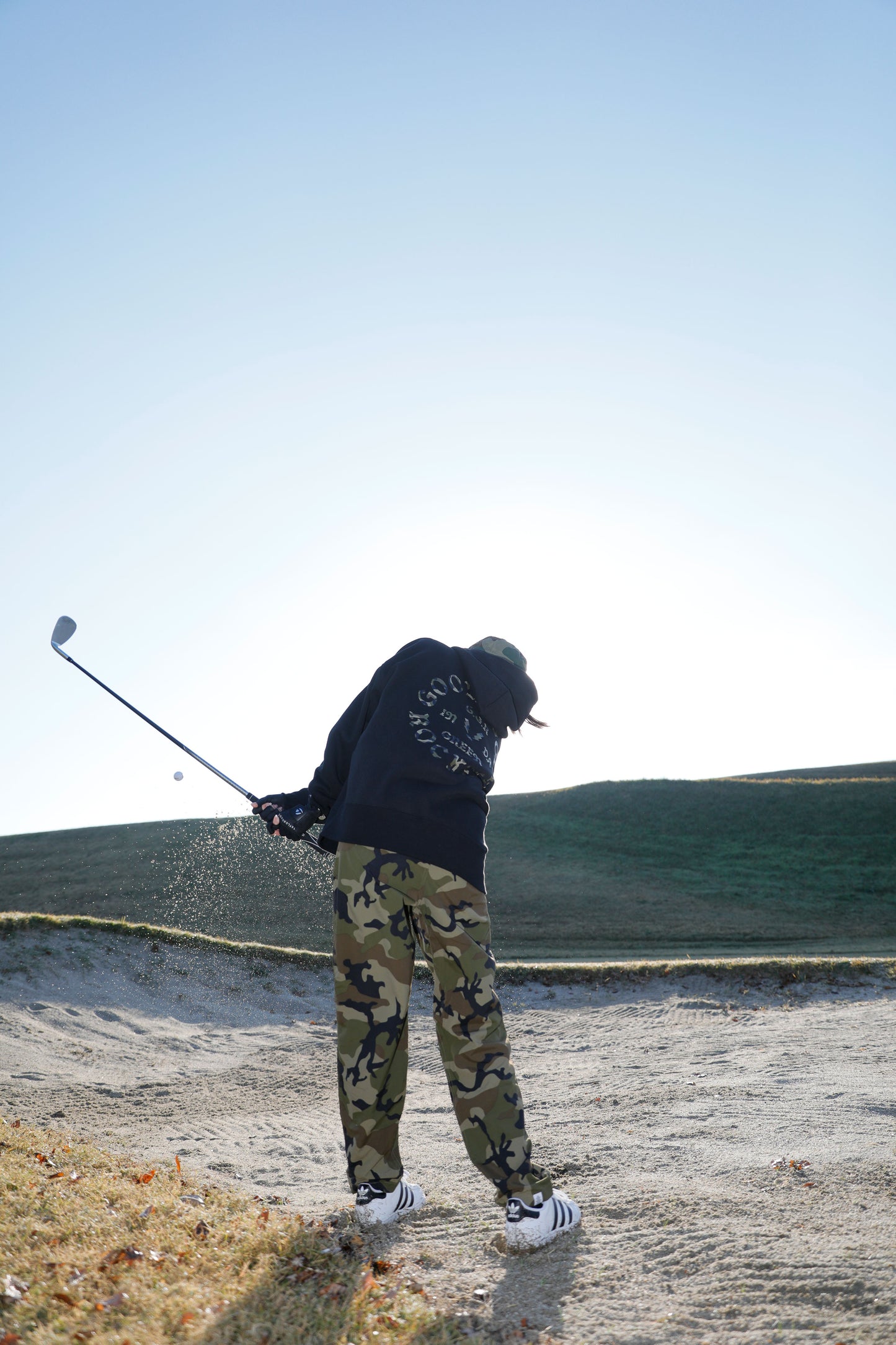 OG LOGO NYLON AIR PANTS CAMO