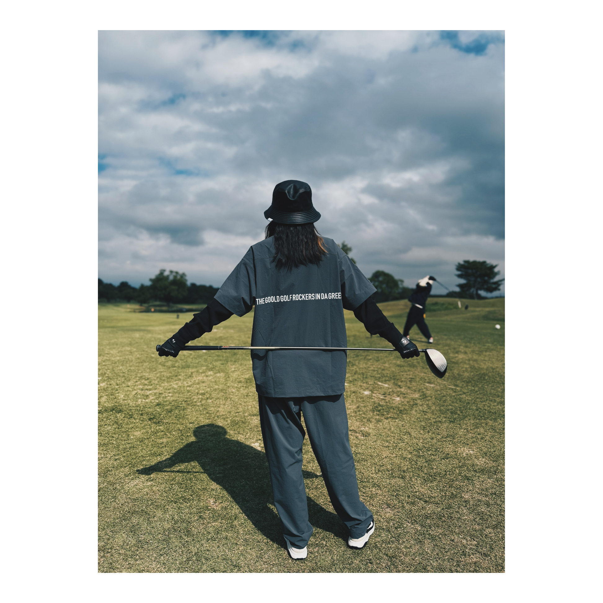 THERMAL SHIRT BLACK – GOOLD GOLF ROCKERS