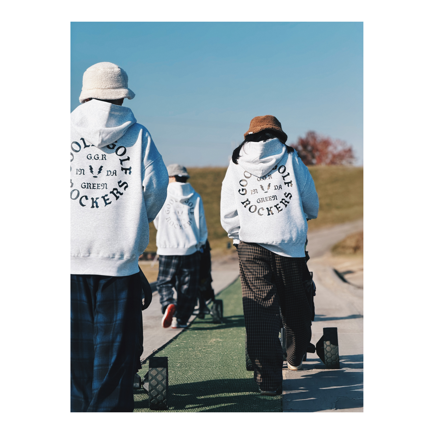 PREMIUM FLEX CHECK 2 TUCK EAZY PANTS BROWN – GOOLD GOLF ROCKERS