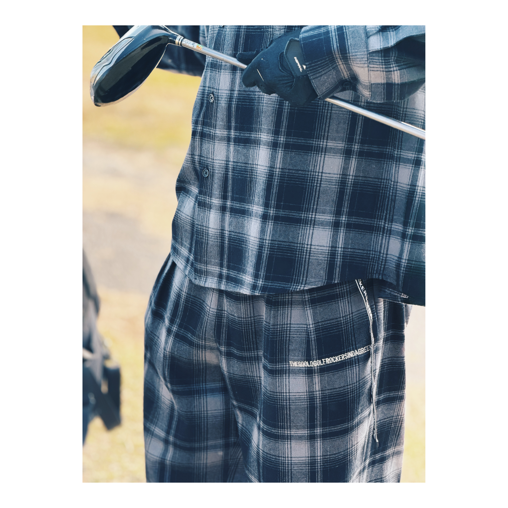 goold golf rockers ワイドイージーパンツ PREMIUM FLEX CHECK 2 TUCK EAZY PANTS RED – GOOLD GOLF ROCKERS