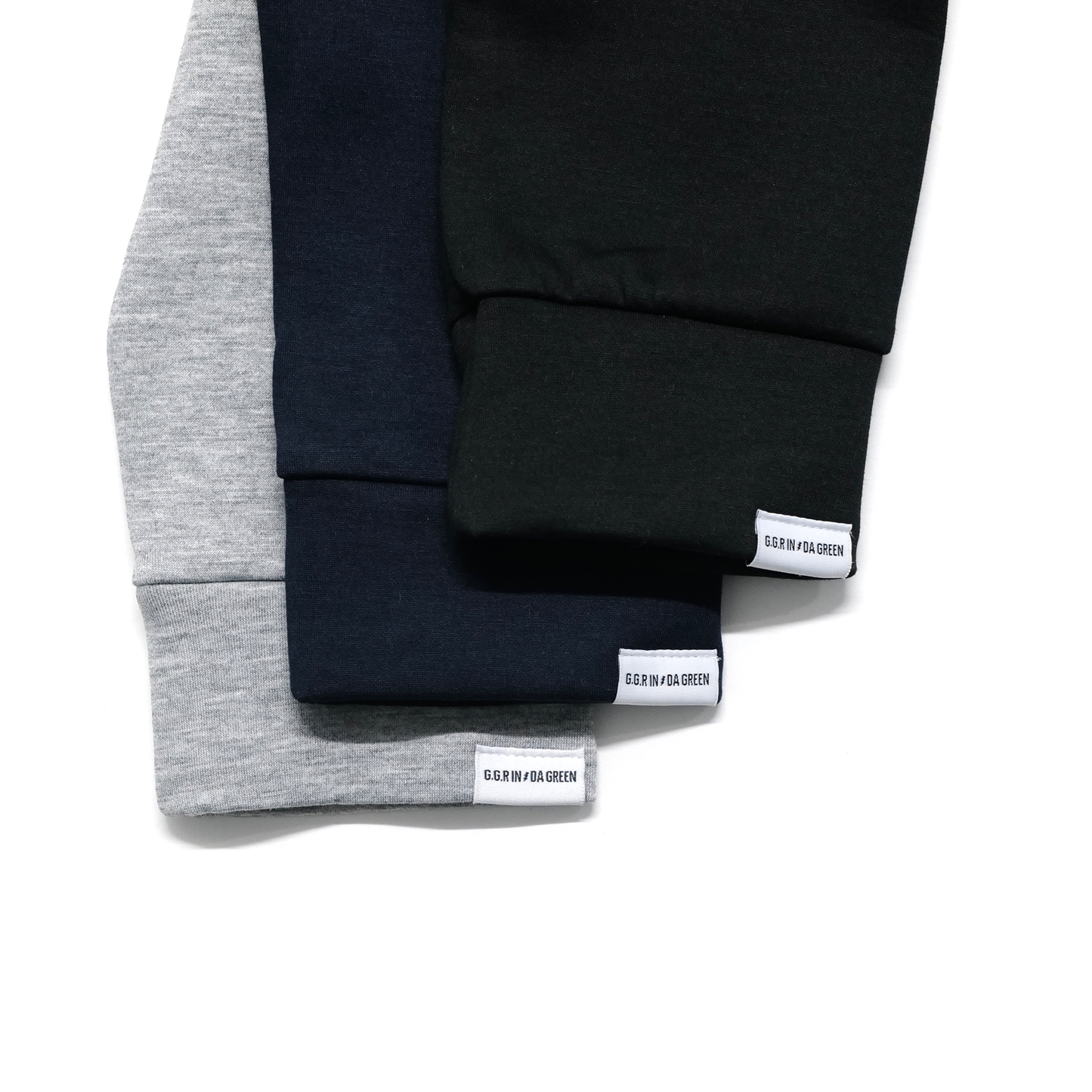 VARSITY DOUBLE KNIT HOODIE NAVY