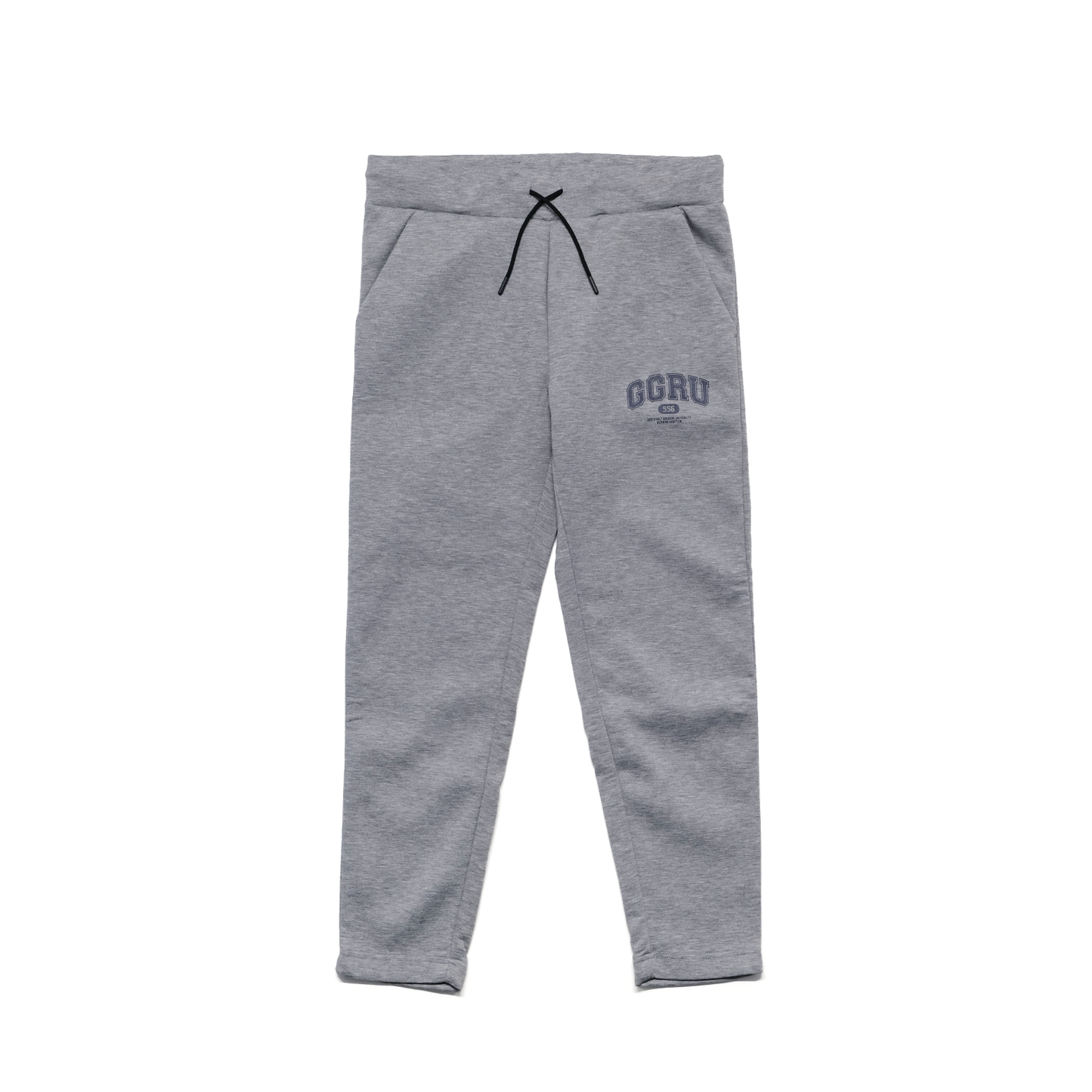 VARSITY DOUBLE KNIT PANTS GRAY