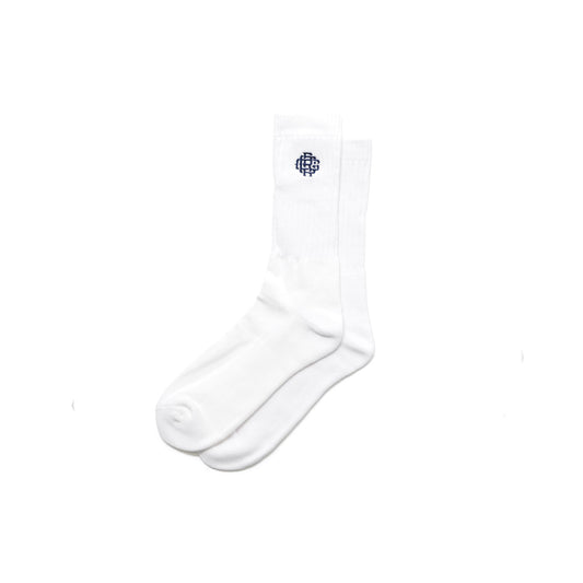 BBBB LOGO SOCKS WHITE