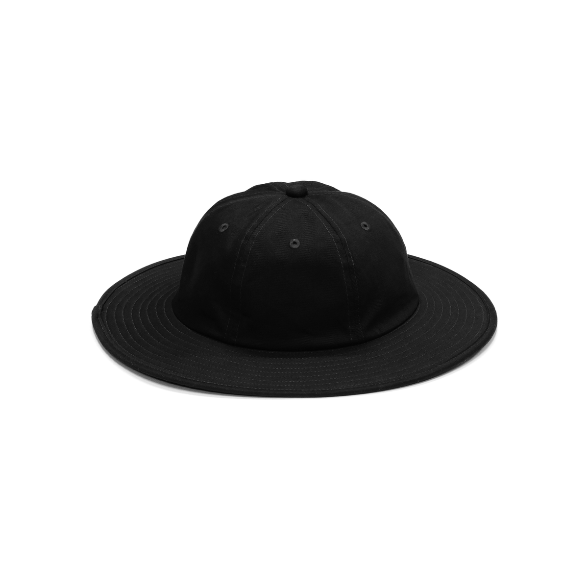 COTTON LONG BRIM HAT BLACK