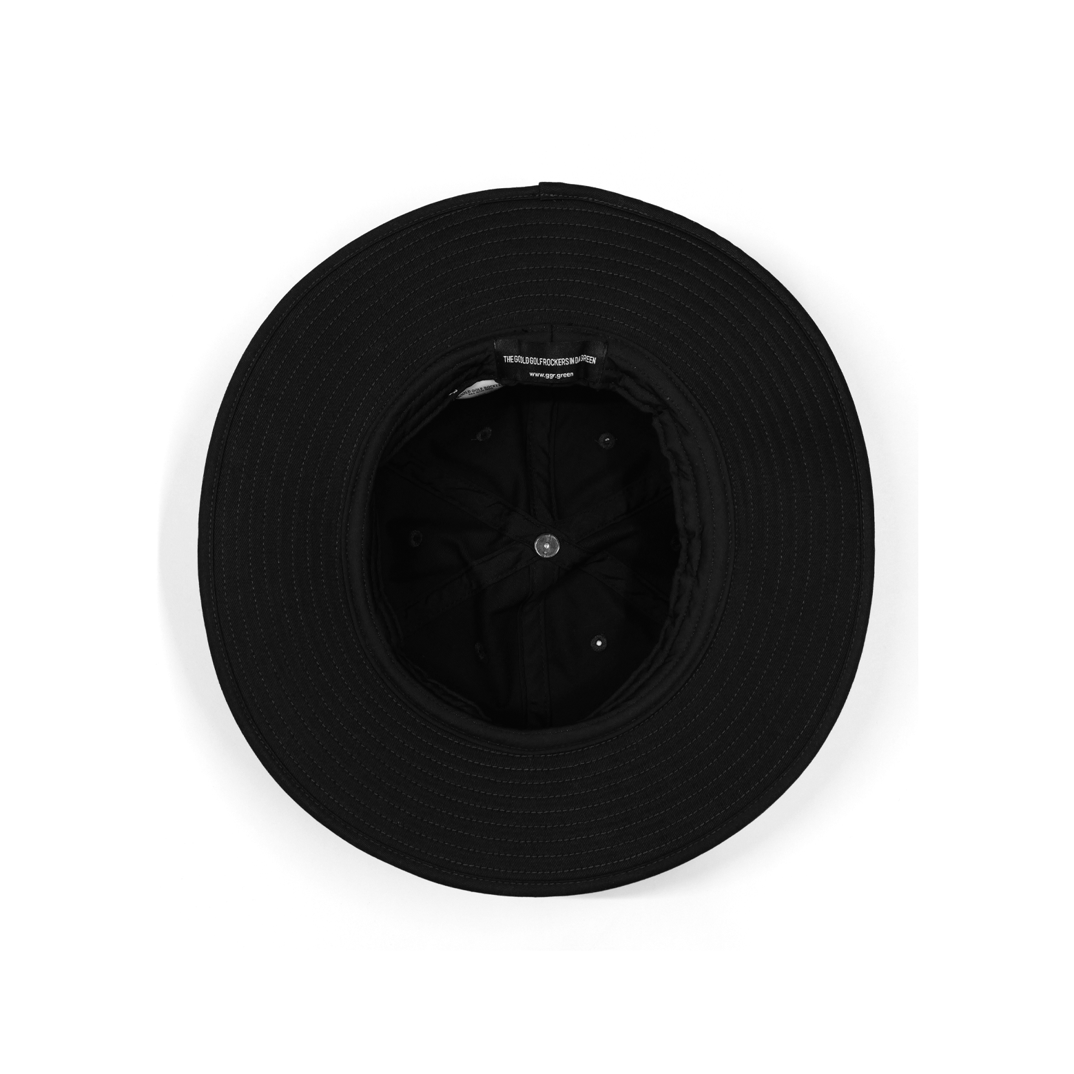 COTTON LONG BRIM HAT BLACK – GOOLD GOLF ROCKERS