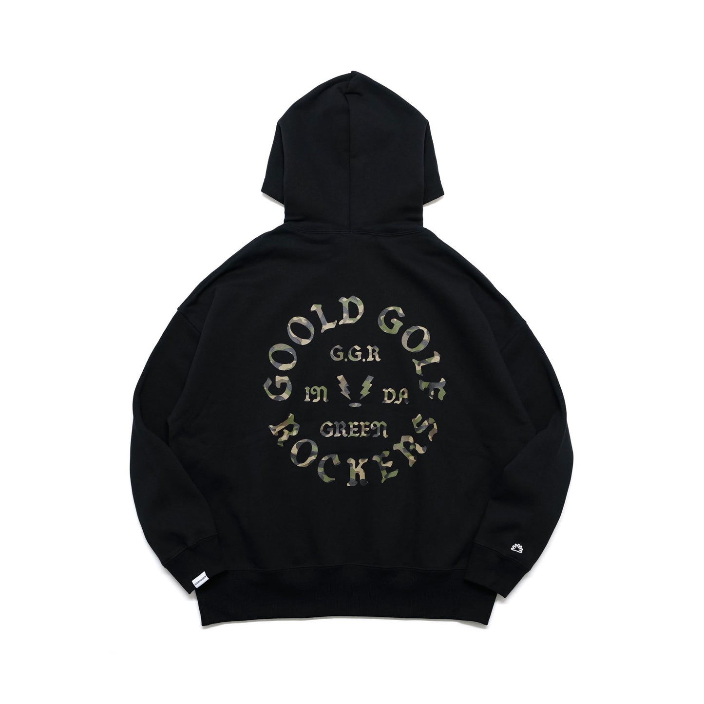 CAMO OG LOGO HOODIE BLACK