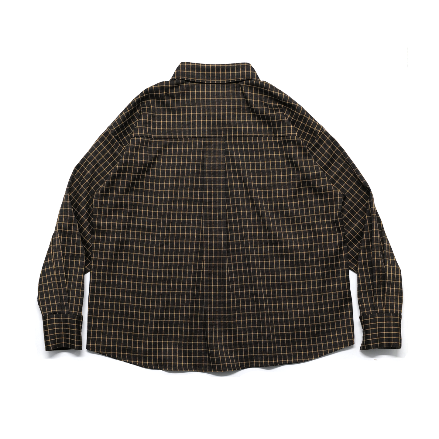 PREMIUM FLEX CHECK L/S SHIRT BROWN – GOOLD GOLF ROCKERS