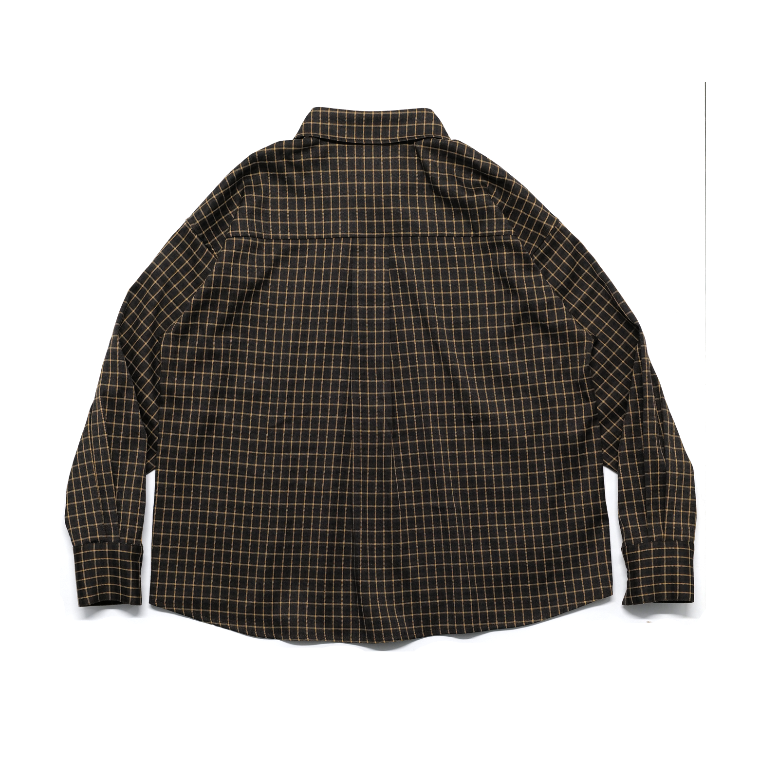 PREMIUM FLEX CHECK L/S SHIRT BROWN – GOOLD GOLF ROCKERS