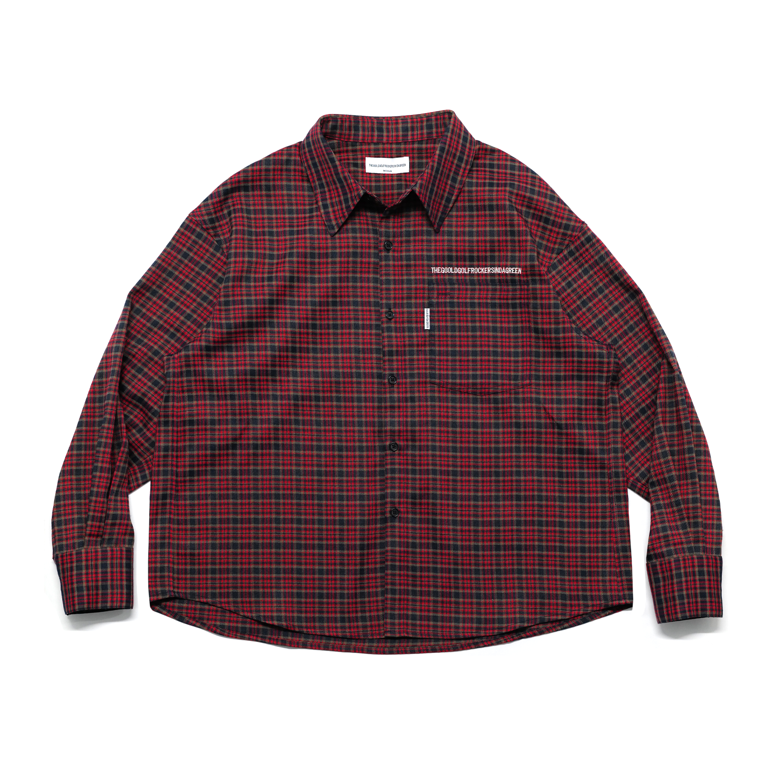 ※完売品※GOOLD GOLF ROCKERS セットアップ PREMIUM CHECK SETUP ”RED” – GOOLD GOLF ROCKERS