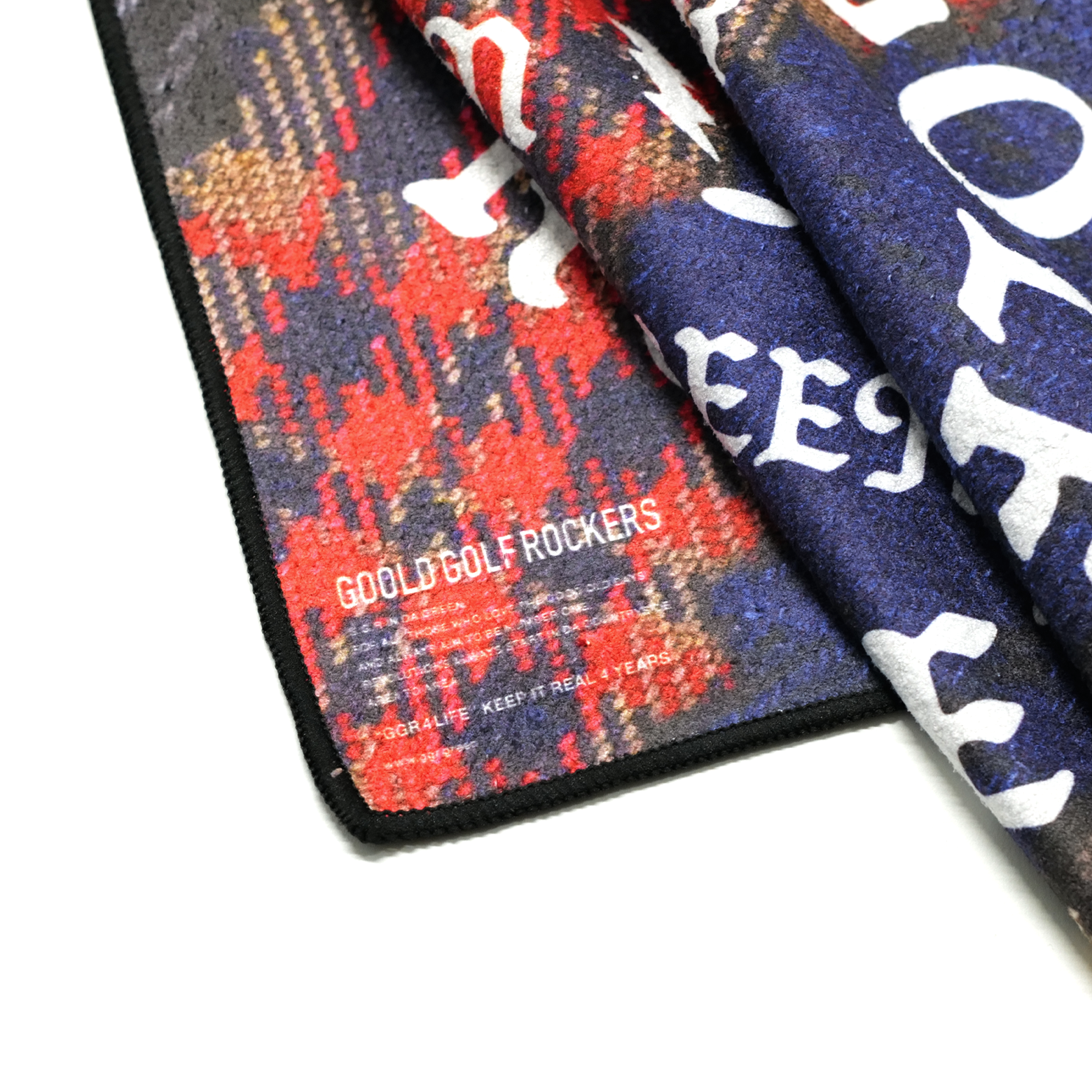 OG LOGO GOLF TOWEL CHECK – GOOLD GOLF ROCKERS