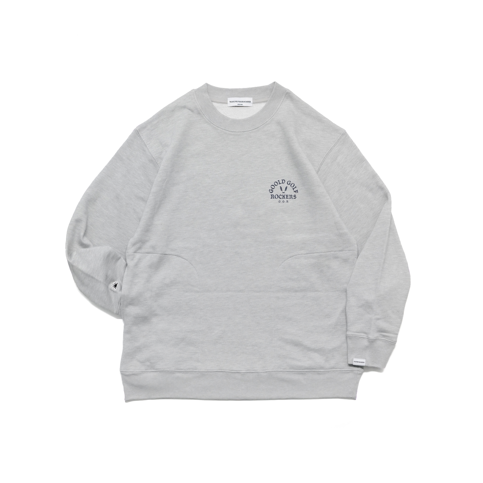 GOOLD GOLF ROCKERS CORDURA®︎ SHIRT GRAY OG LOGO CORDURA®︎ CREW NECK SWEAT GRAY – GOOLD GOLF ROCKERS