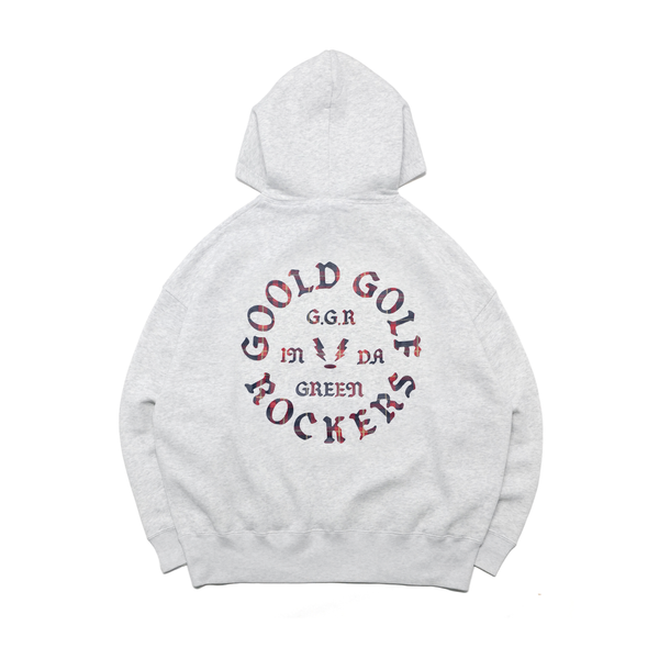 OG LOGO CHECK HOODIE RED – GOOLD GOLF ROCKERS