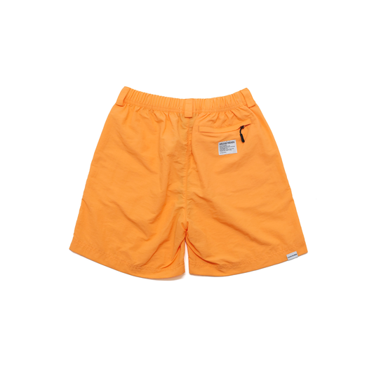 TEAM LOGO SNAKE NYLON EAZY SHORTS ORANGE