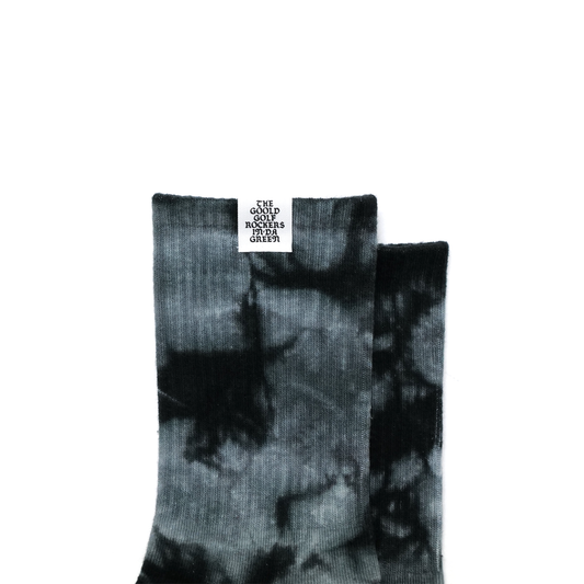 TIE-DYE SOCKS BLACK