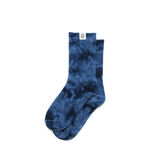 TIE-DYE SOCKS BLUE