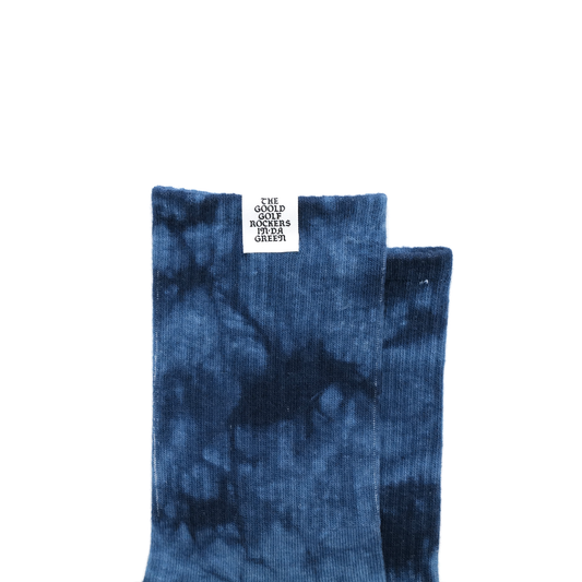 TIE-DYE SOCKS BLUE