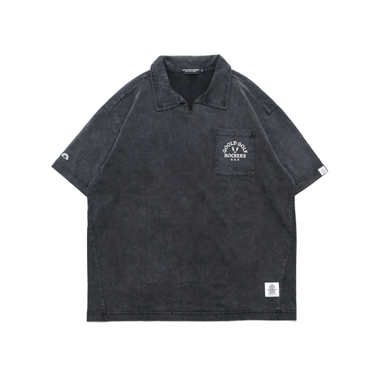 OG LOGO POLO VINTAGE BLACK