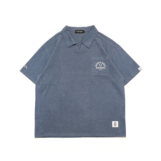 OG LOGO POLO VINTAGE BLUE