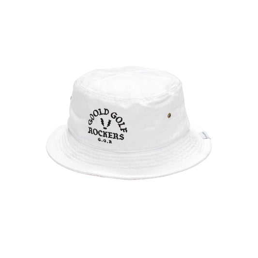 OG LOGO COTTON BUCKETHAT WHITE