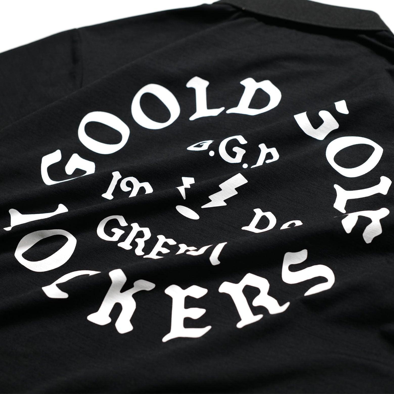 OG LOGO UL-DRA POLO BLACK（Women's Fit） – GOOLD GOLF ROCKERS