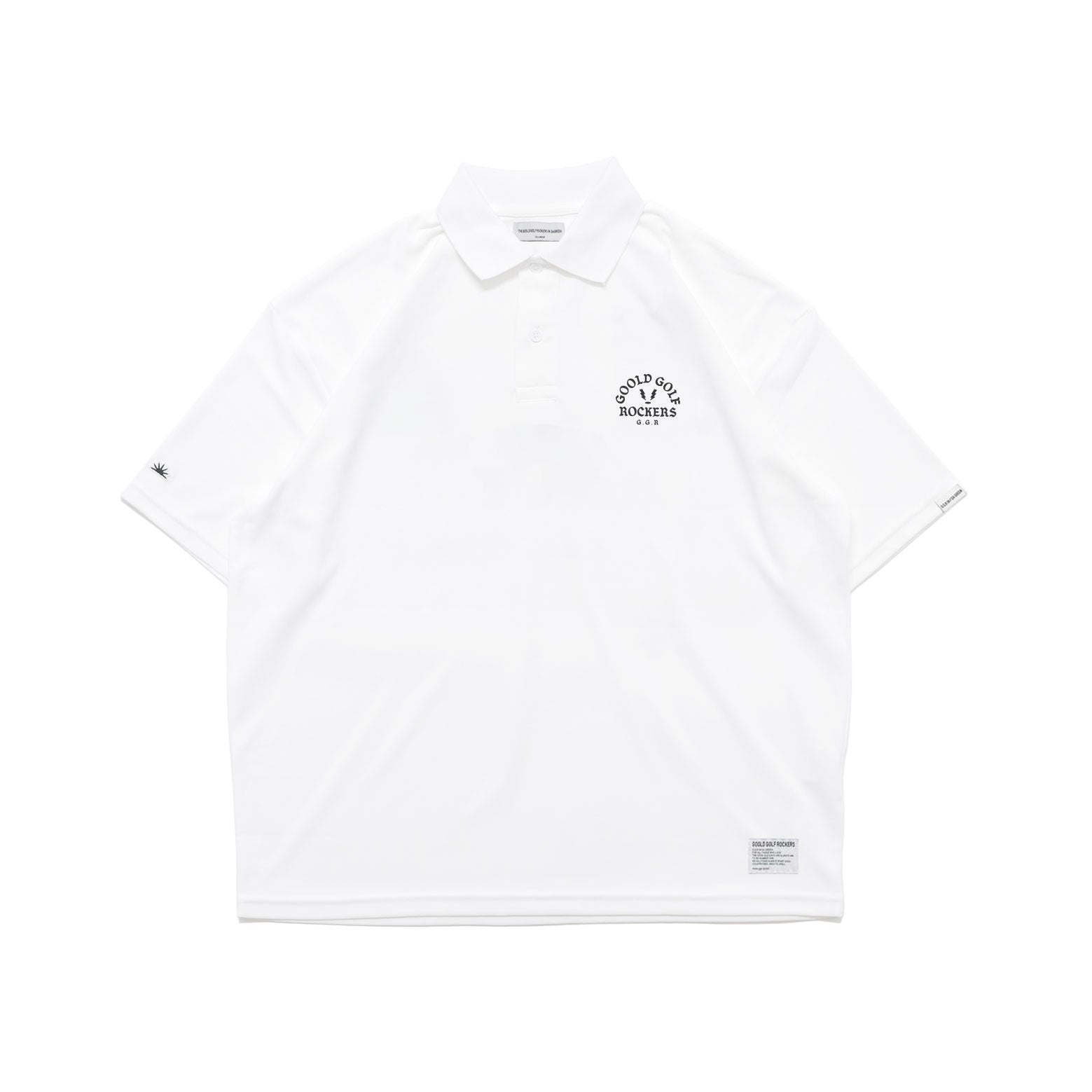 OG LOGO MIEZ POLO KANO-KO WHITE – GOOLD GOLF ROCKERS