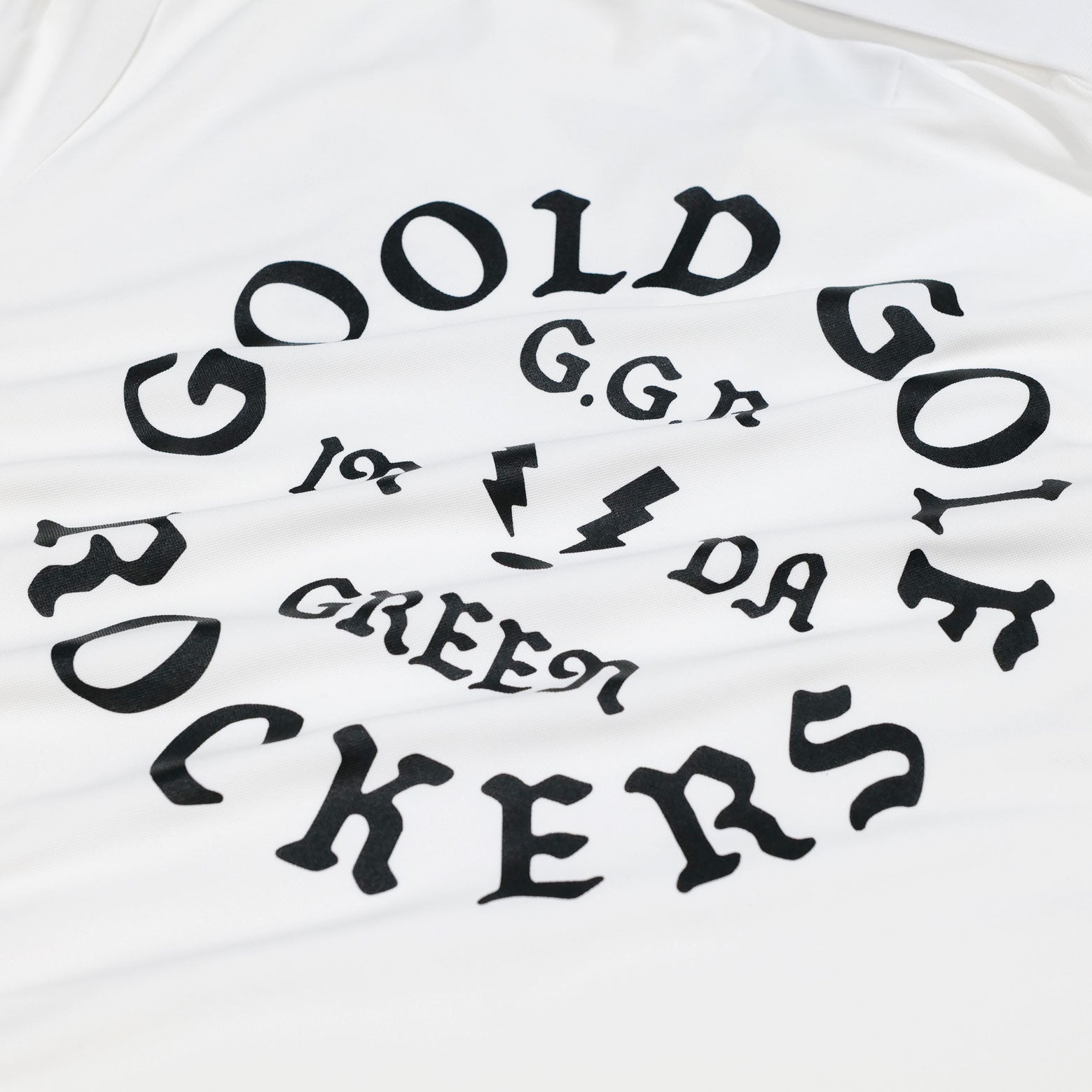 OG LOGO MIEZ POLO KANO-KO WHITE – GOOLD GOLF ROCKERS