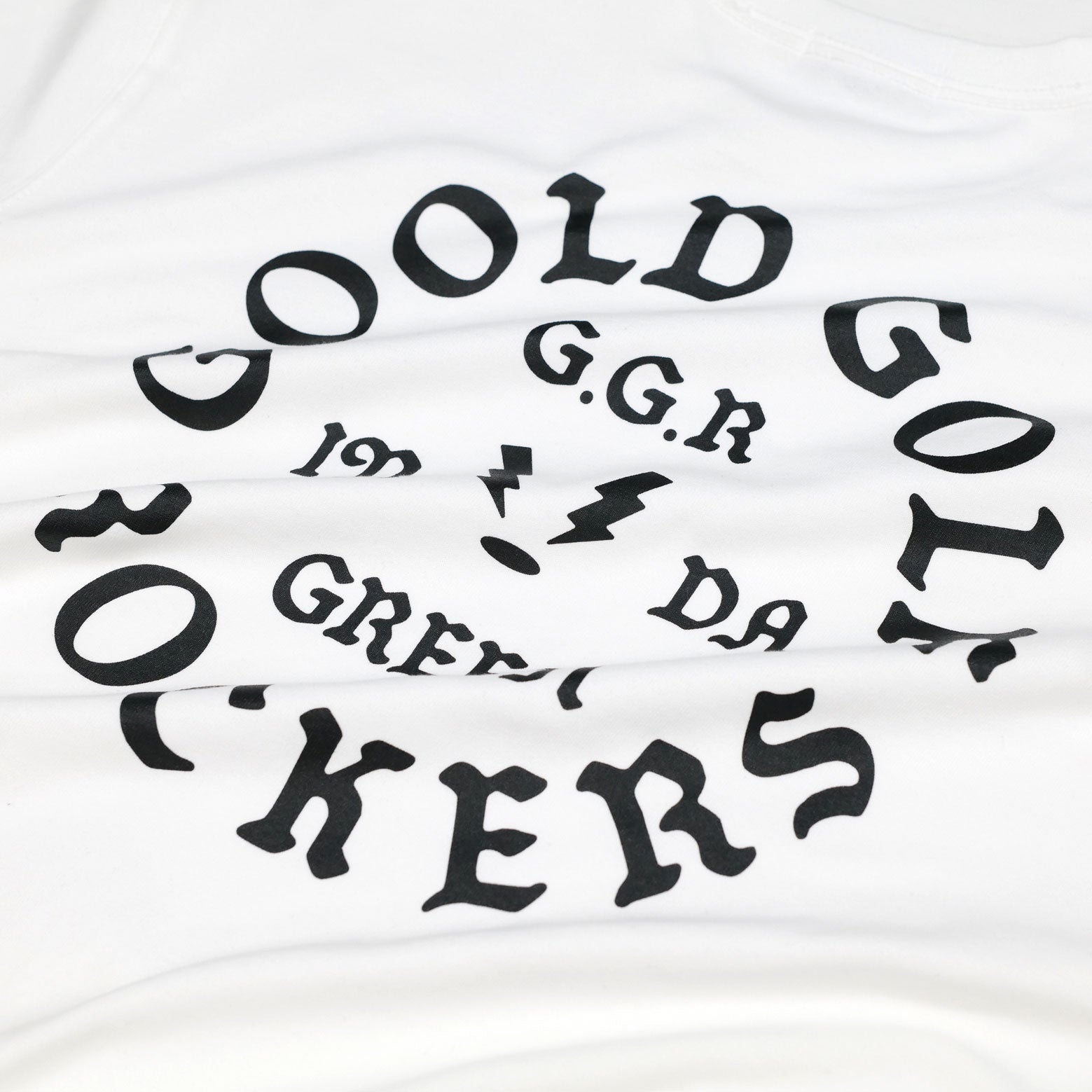 OG LOGO TEE WHITE – GOOLD GOLF ROCKERS